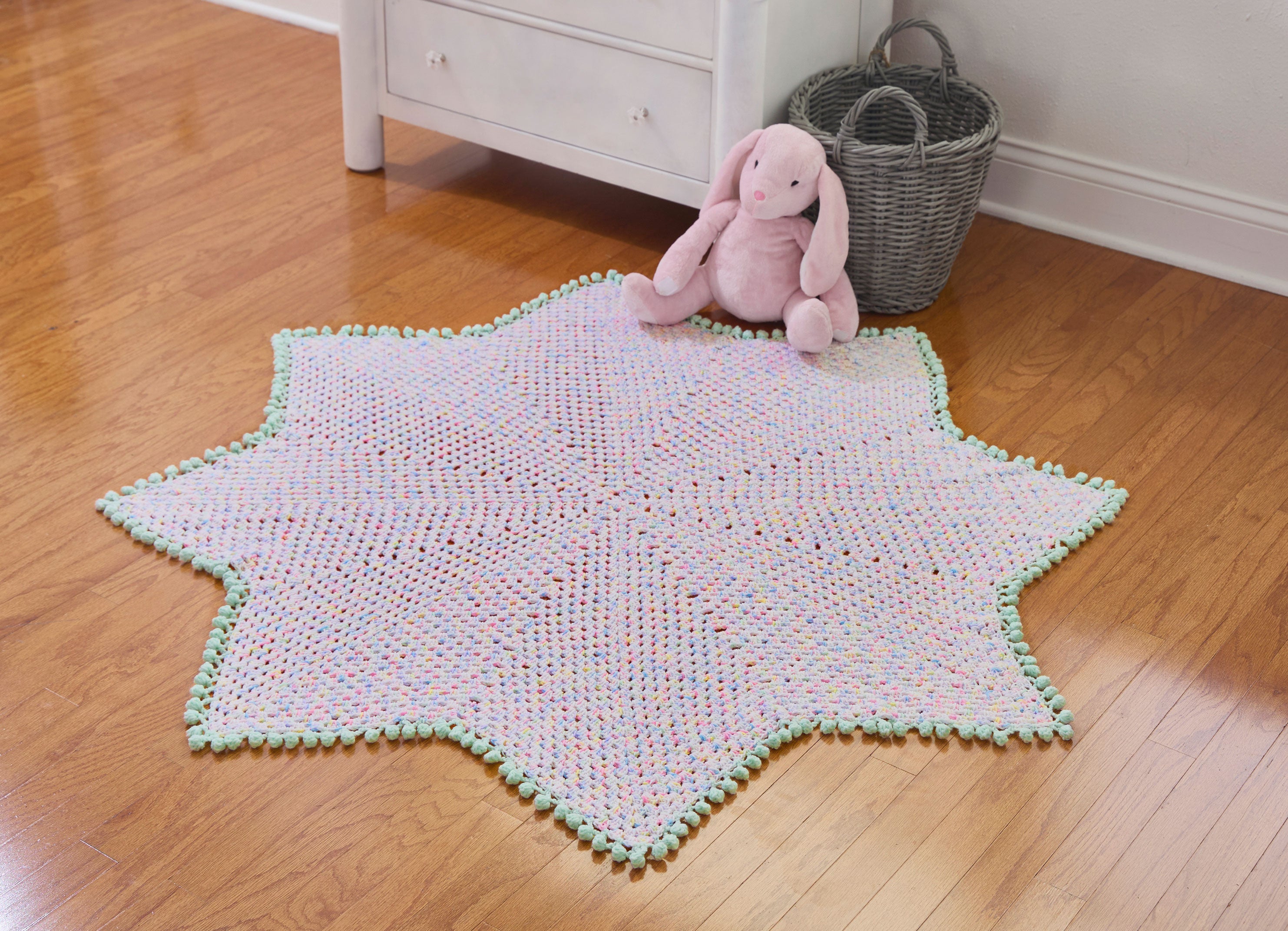 Stars in the Sky Baby Blanket – Mary Maxim