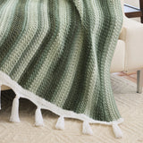 Winter Wishes Crochet Throw