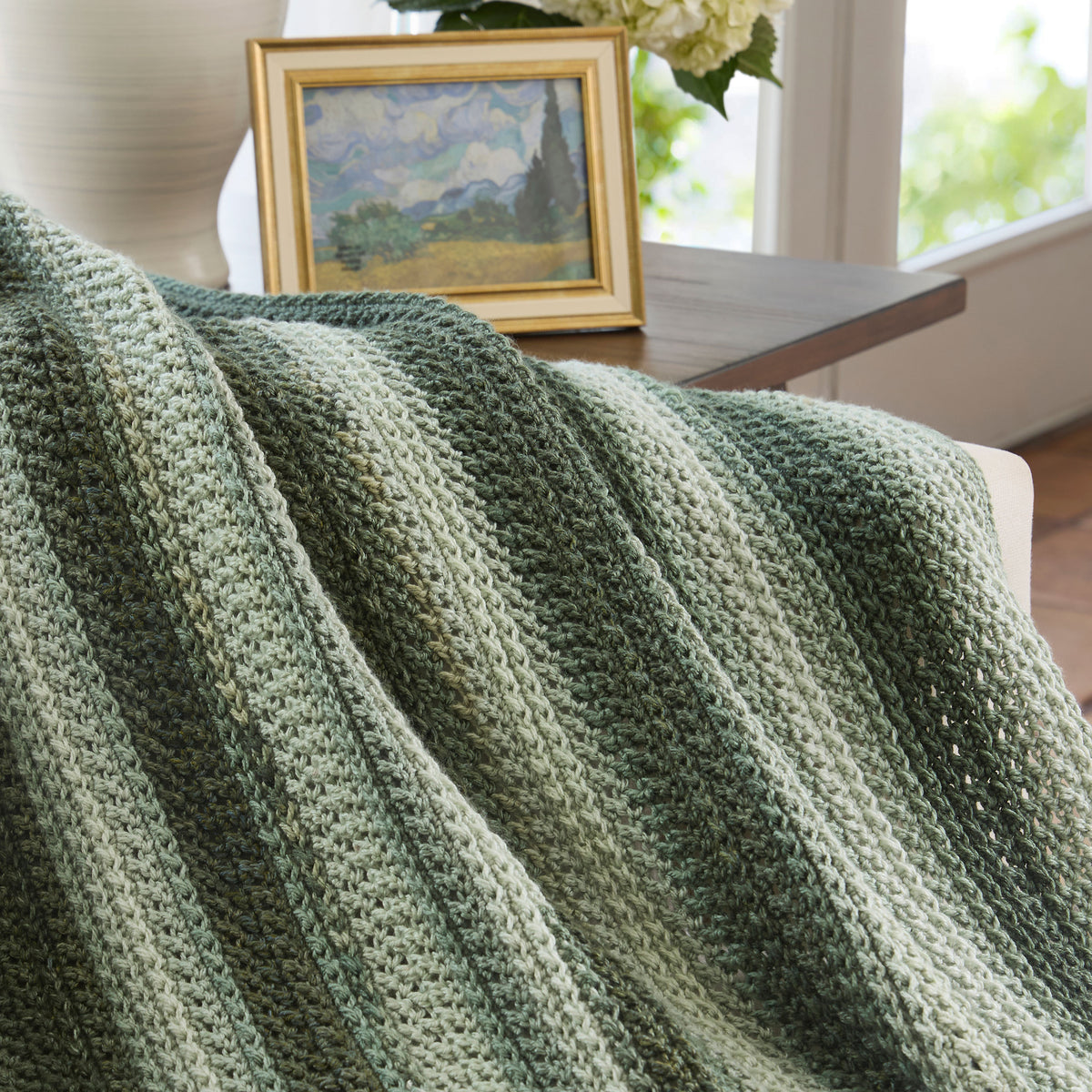 Winter Wishes Crochet Throw