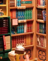 Bookstore Book Nook & Wonderland Wood Model Kit