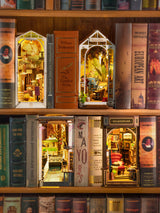 Bookstore Book Nook & Wonderland Wood Model Kit