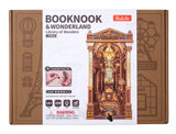 Library of Wonders Book Nook Wood Model Kit