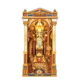 Library of Wonders Book Nook Wood Model Kit