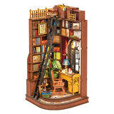 Silent Corner Study Book End Wood Model Kit