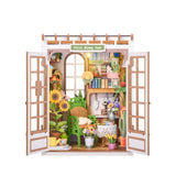 Secret Bloomy Nook Wood Model Kit