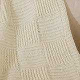 The Gridline Crochet Throw