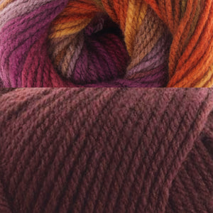 Boysenberry/ Autumn Sky