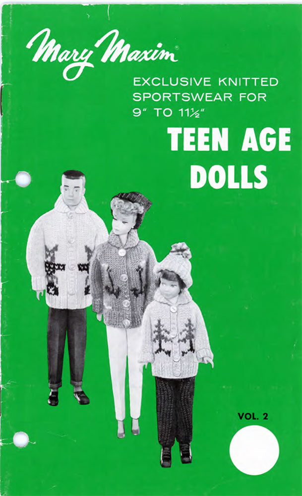 Teen Age Doll Classic Mary Maxim Patterns