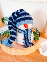 Wheat Stitch Snowman