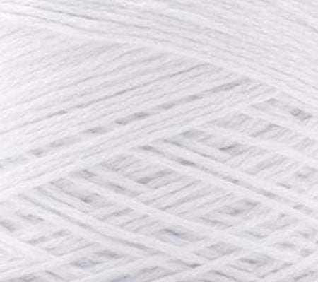 Premier Yarns Home Cotton Yarn - Medium Weight 85% Cotton 15% Polyester, 2.8oz/140 Yds, White
