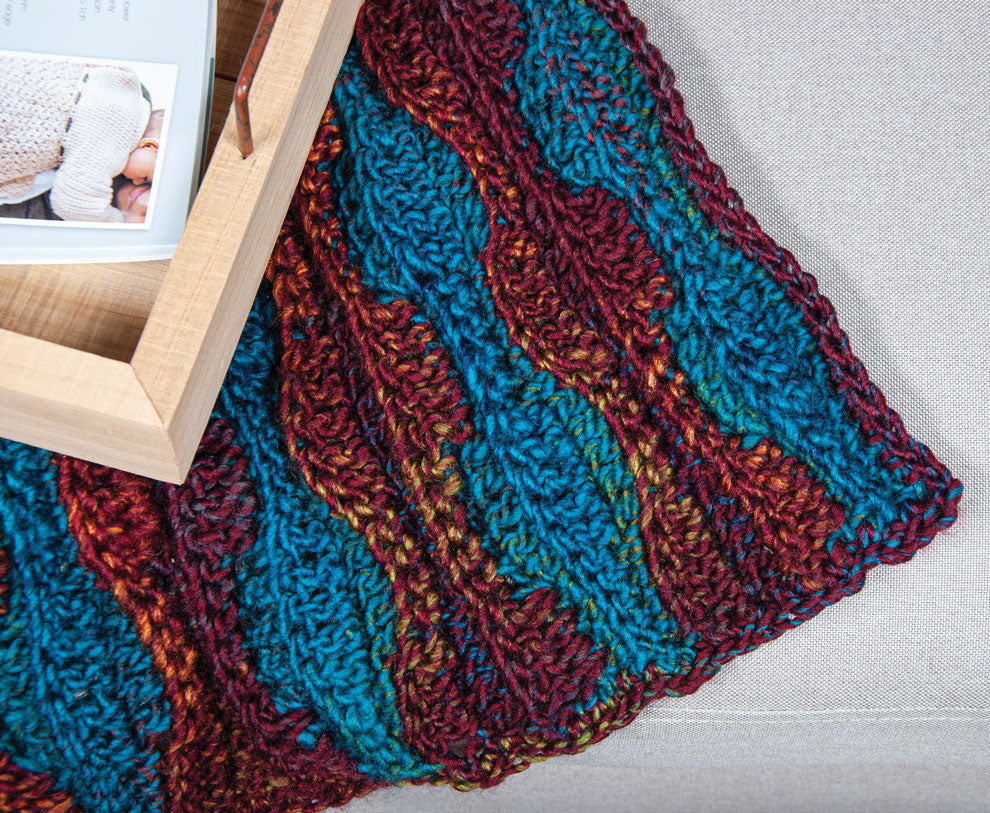 Crochet Fire & Rain Blanket
