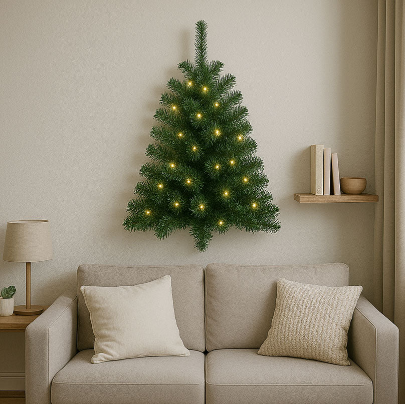 Árbol de Navidad iluminado