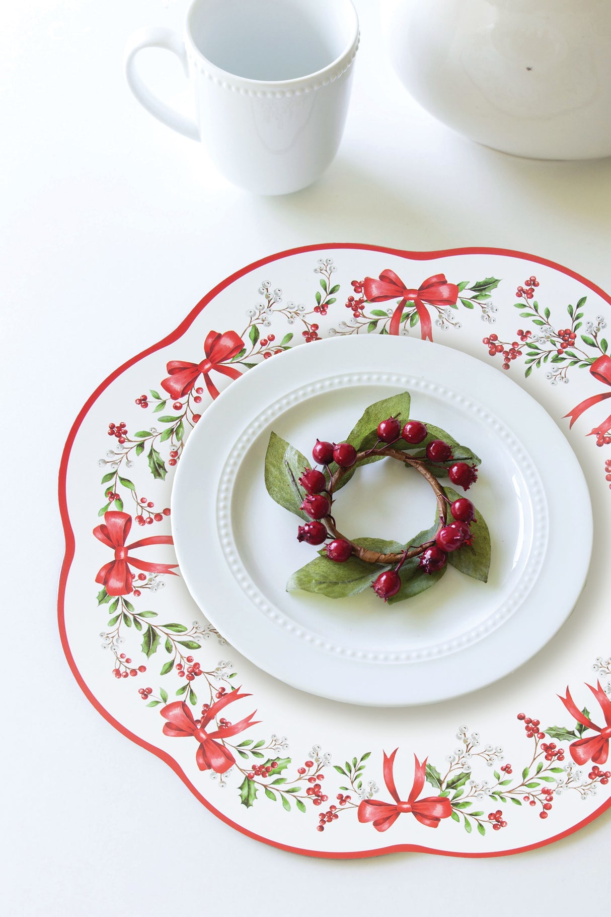 Whimsical Holiday Cork Placemats