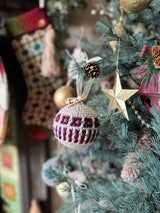 Yuletide Mosaic Ornaments