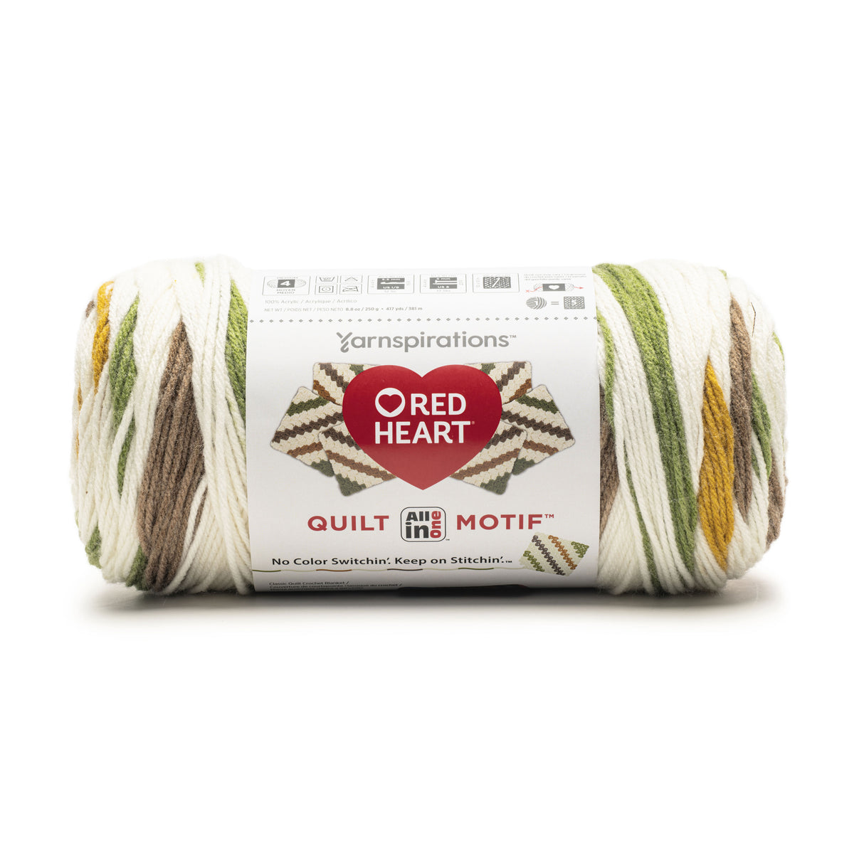 Red Heart All In One Quilt Motif Yarn