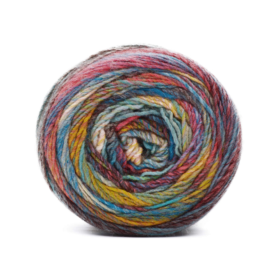 Red Heart Roll With It Mélange - Yarn, tabloid. Colour: multi-color