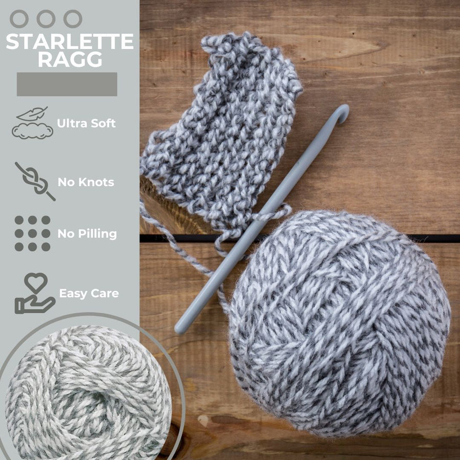 Mary Maxim Starlette Ragg Yarn