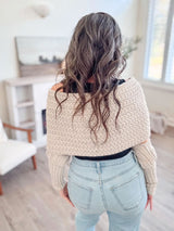 Winter Wheat Sweater Scarf