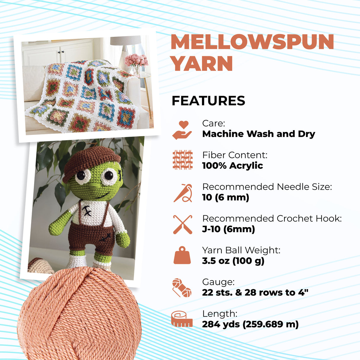 Fil Mary Maxim Mellowspun DK