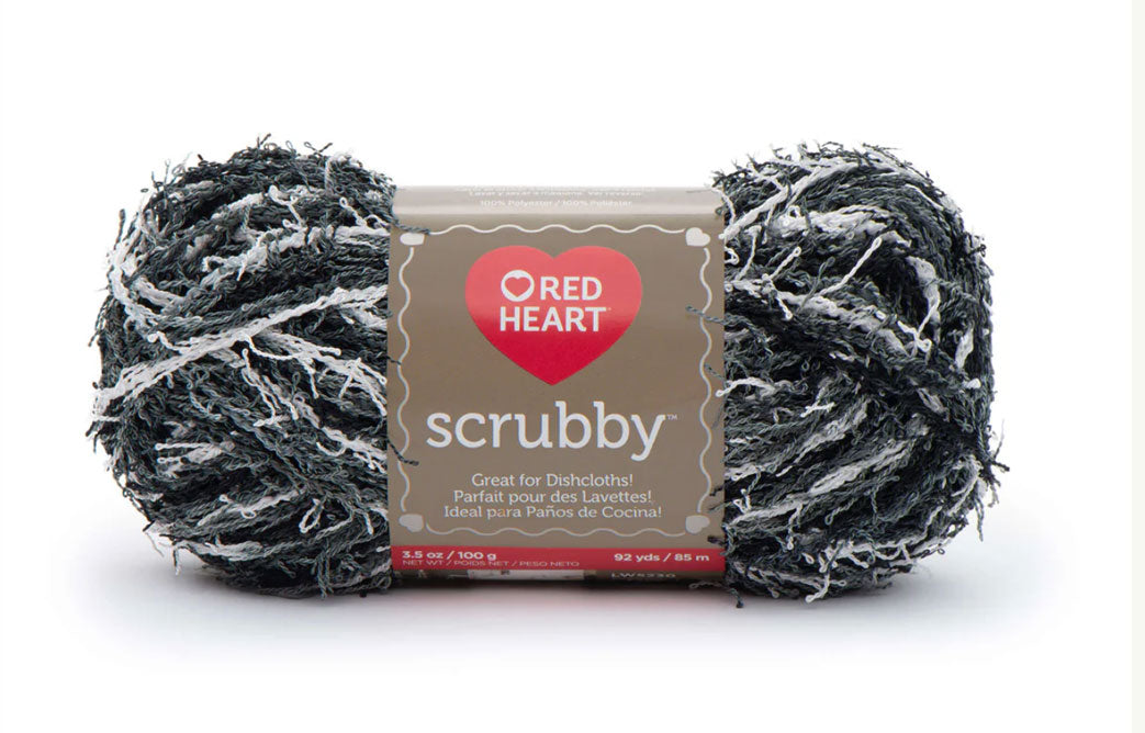 Hilo exfoliante de corazón rojo