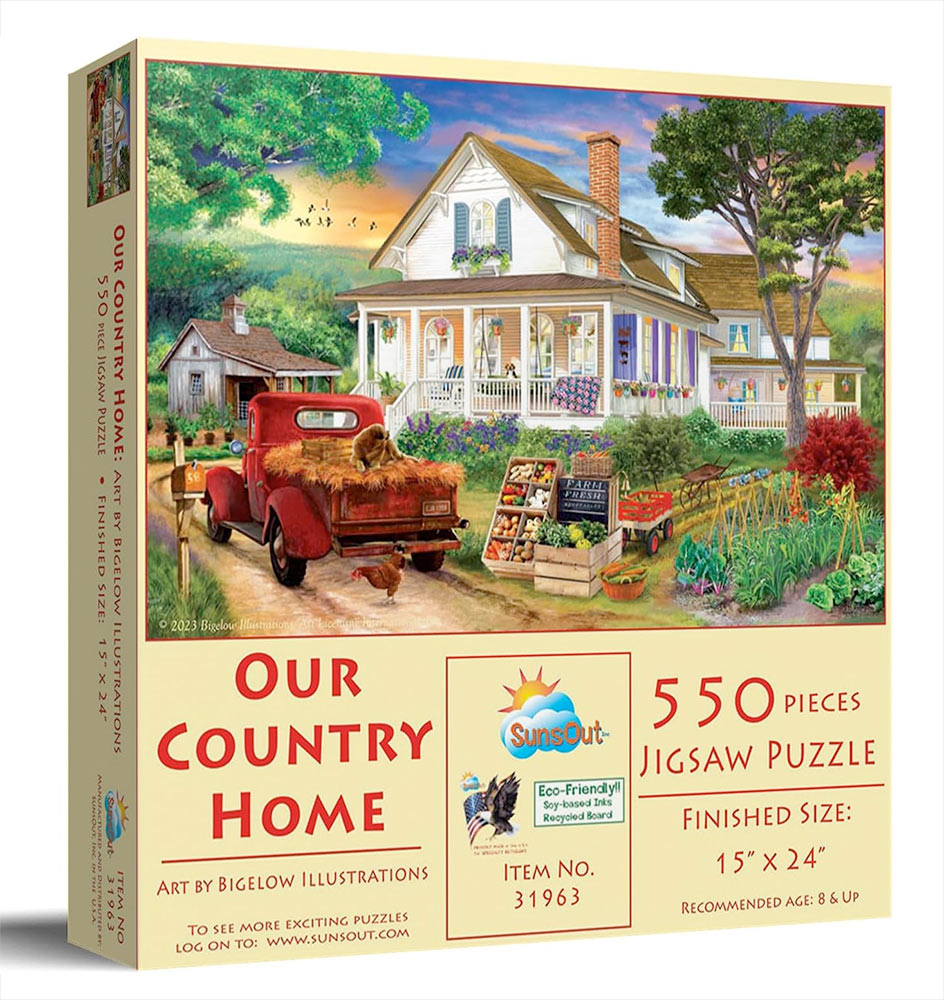 Our Country Home Jigsaw Puzzle