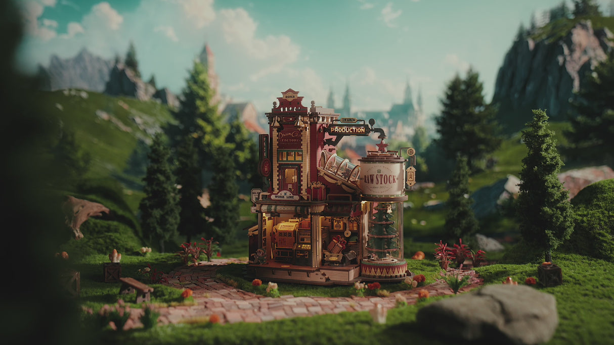 Dream Gift Factory Wood Model Kit