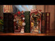 Christmas Indoor Scene Book Nook Model Kit