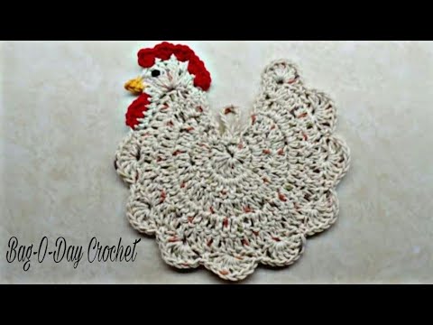 Crochet Chicken Potholders