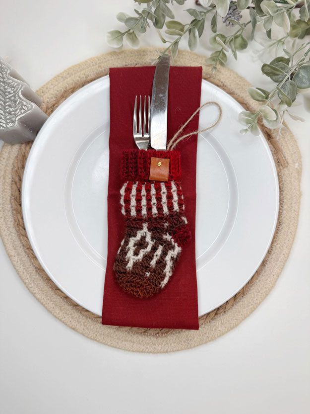 Yuletide Mosaic Mini Stockings