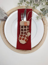 Yuletide Mosaic Mini Stockings