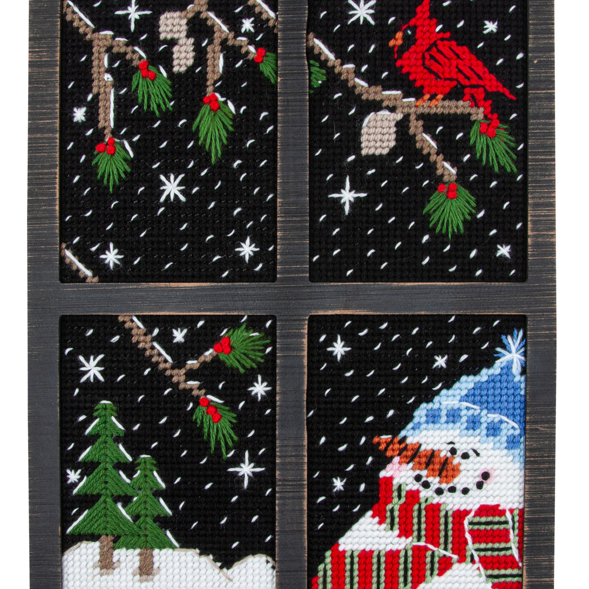 Nighttime Flurries Window Frame Plastic Canvas Kit – Mary Maxim