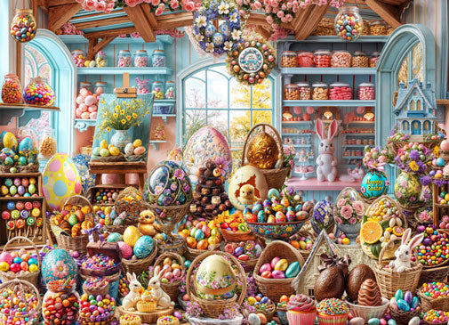 Easter Shop Jigsaw Puzzle – Mary Maxim