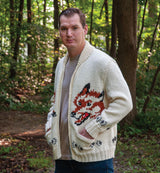 Wool Wolf Cardigan | Project Hail Mary Fox Sweater
