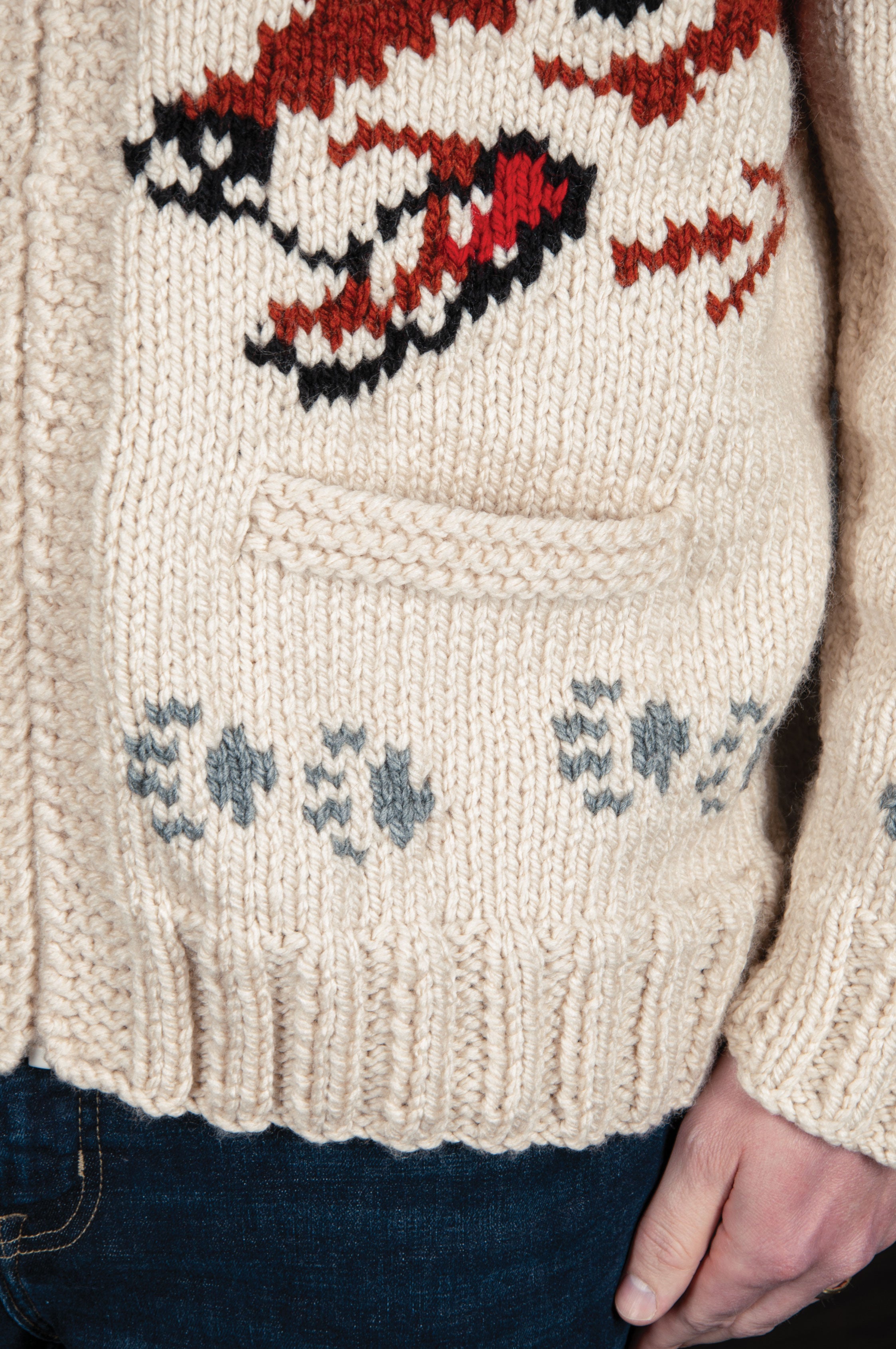 Wolf Cardigan Knit Kit (Project Hail Mary Version) – Mary Maxim
