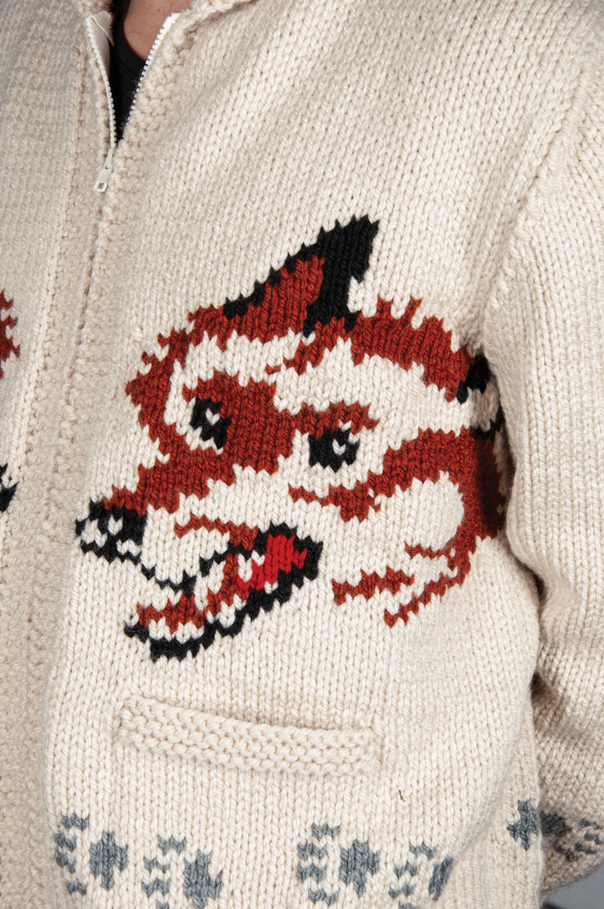 Wolf Cardigan Knit Kit | Project Hail Mary Fox Sweater – Mary Maxim