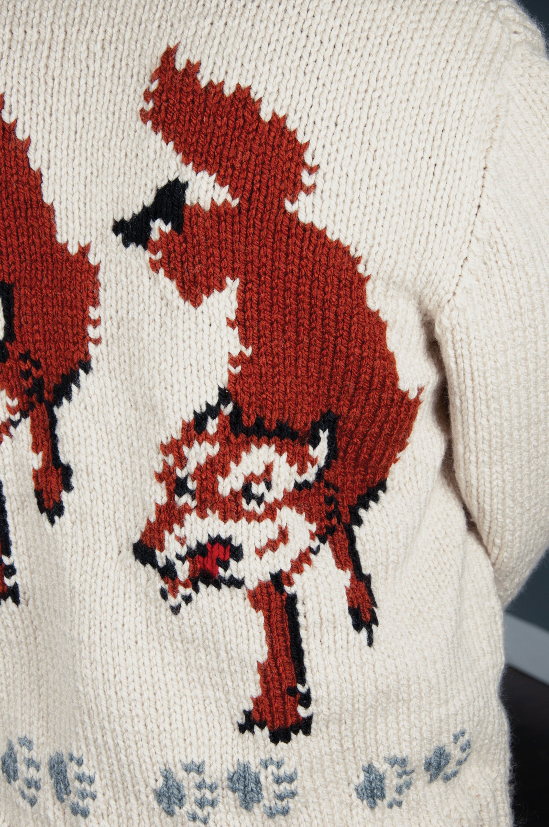 Wolf Cardigan Knit Kit | Project Hail Mary Fox Sweater – Mary Maxim