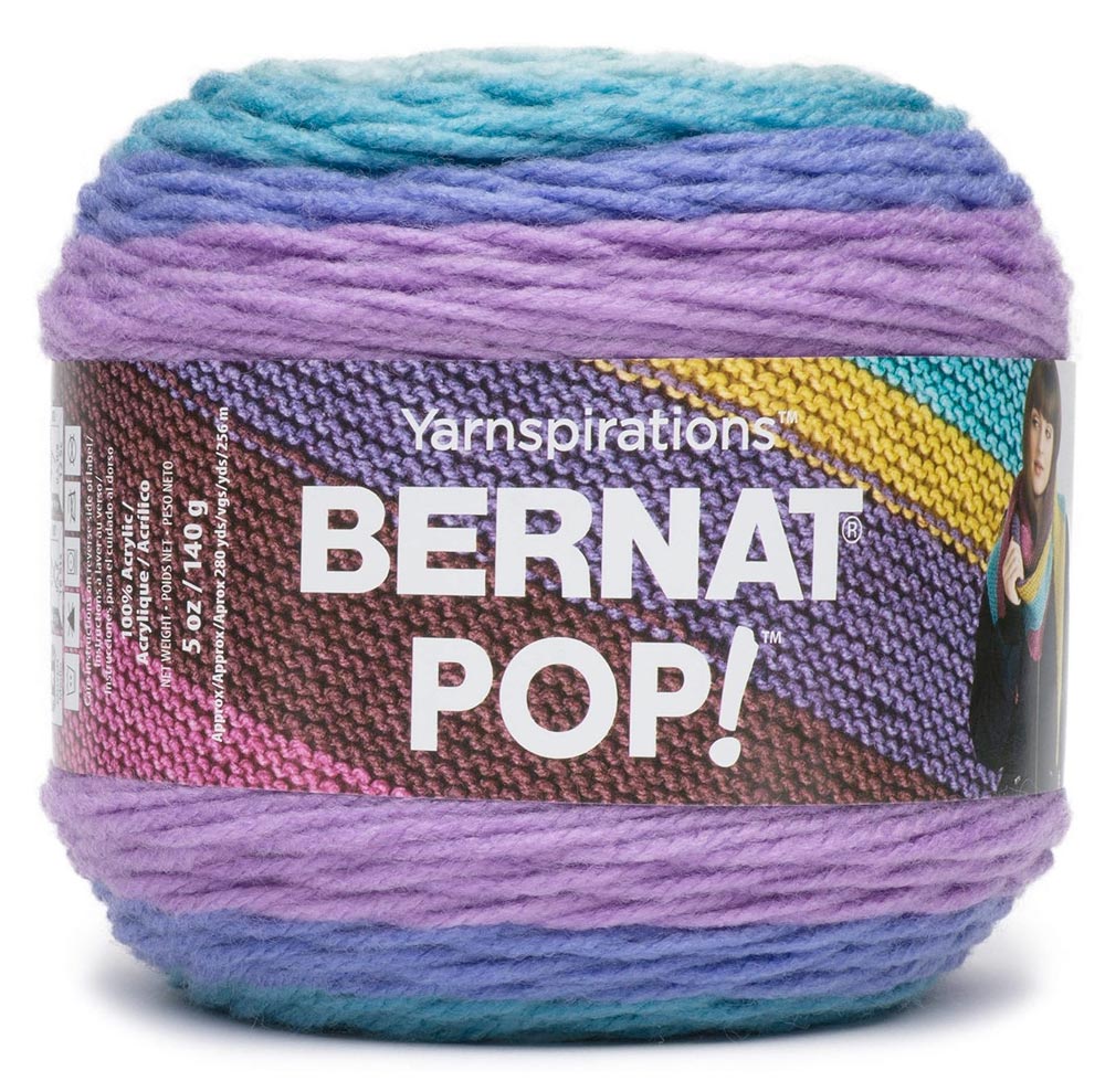 Bernat Super Value Stripes and Team Colors Yarns 