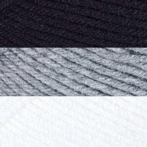 Blanc/Gris clair/Noir