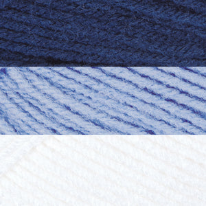 Blanc/Denim clair/Denim foncé