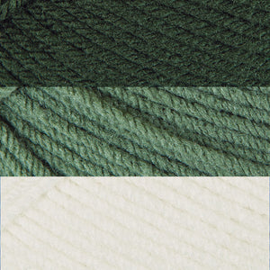 Aran/Vert moyen/Vert foncé