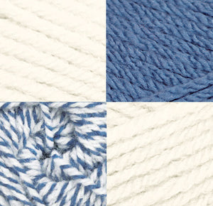 Denim Ragg/Azure/Natural