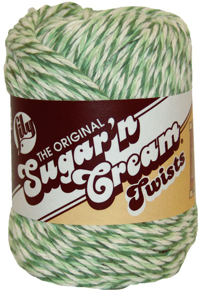 SOFT ECRU 2.5 Oz / 120 Yds Lily Sugar and Cream Cotton Yarn Skein Ivory  100% Cotton Yarn 