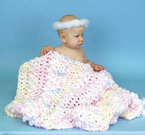Free Baby Monet Blanket Crochet Pattern