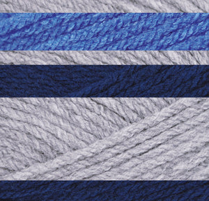 Medium Blue/Navy/Light Grey