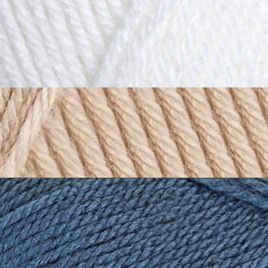 Bleu Marine/Sable/Blanc
