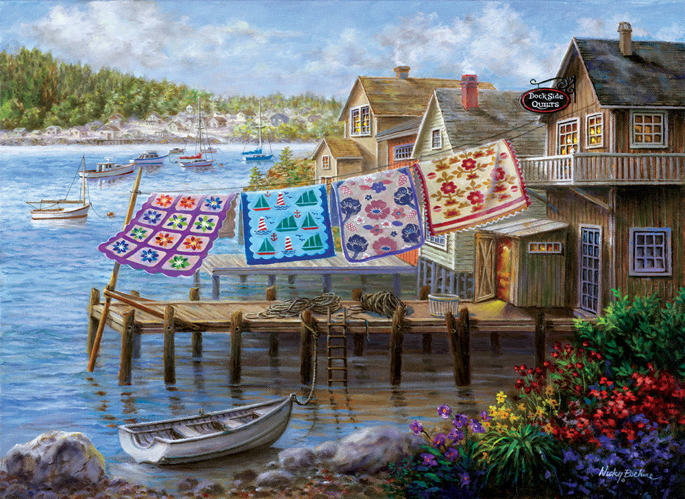 Dockside Quilts Jigsaw Puzzle
