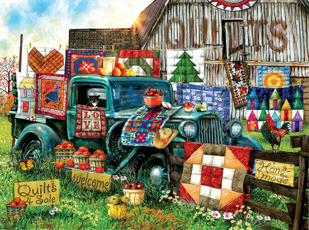 Quilts For Sale Jigsaw Puzzle