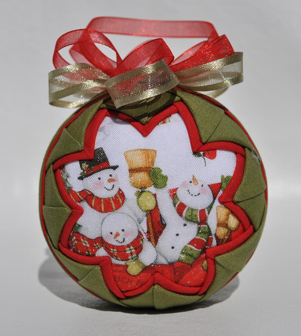 Snow Friends Quilted Ornament Kit