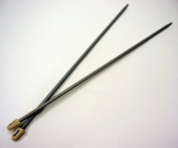 14" (35.56 cm) Single Point Aluminum Knitting Needle size 4 (3.5 mm)