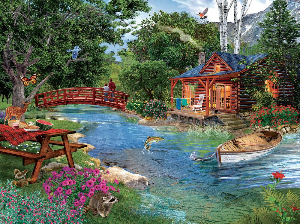 Afternoon Fishing Jigsaw Puzzle